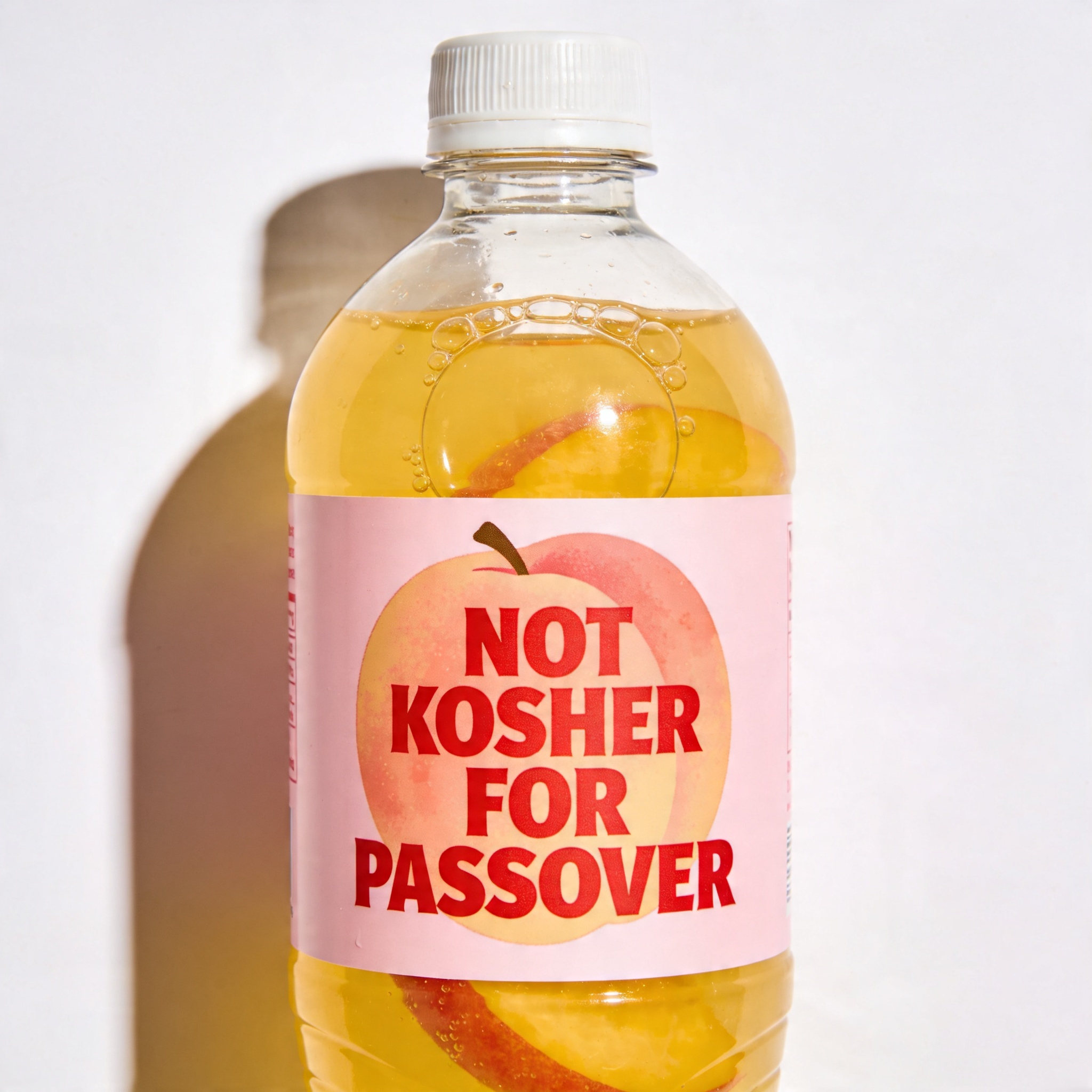 שתיה מוגזת בטעם ‏אפרסק